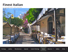 Tablet Screenshot of finestitalian.com